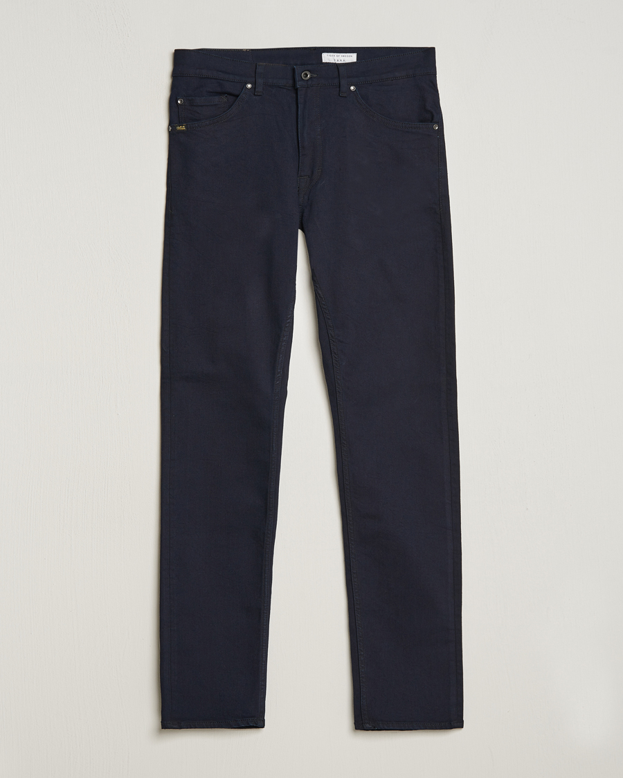 Herren | Jeans | Tiger of Sweden | Evolve Stretch Cotton Jeans Black
