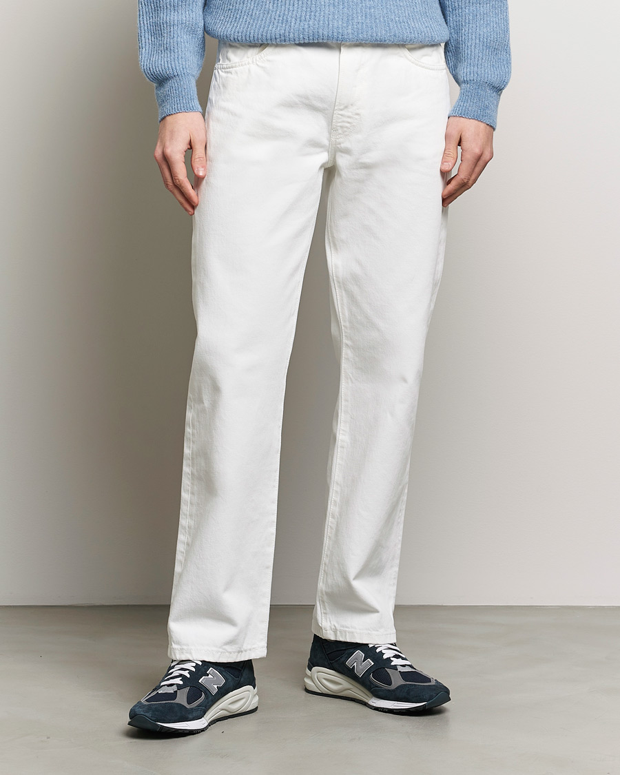 Herr |  | Jeanerica | SM010 Straight Jeans Natural White