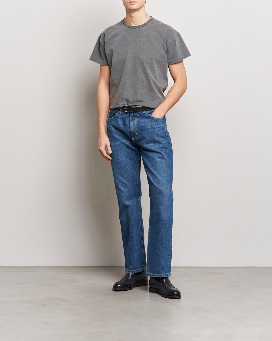 Herren | Jeans | Jeanerica | SM010 Straight Jeans Tom Mid Blue Wash