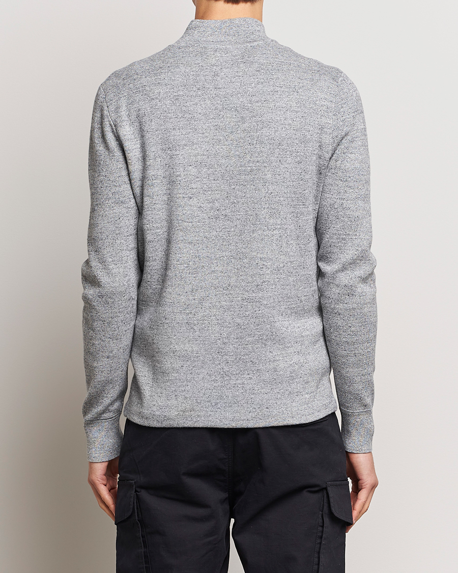 Herren | Pullover | Dockers | Half Zip Sweater Smokestack Heather