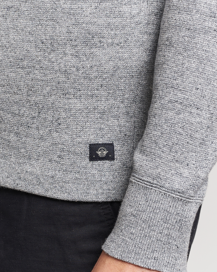 Herren | Pullover | Dockers | Half Zip Sweater Smokestack Heather