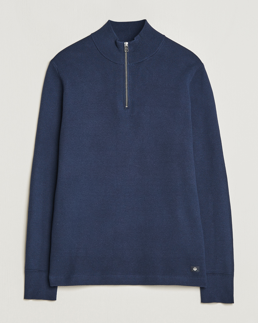 Herren |  | Dockers | Half Zip Sweater Navy Blazer