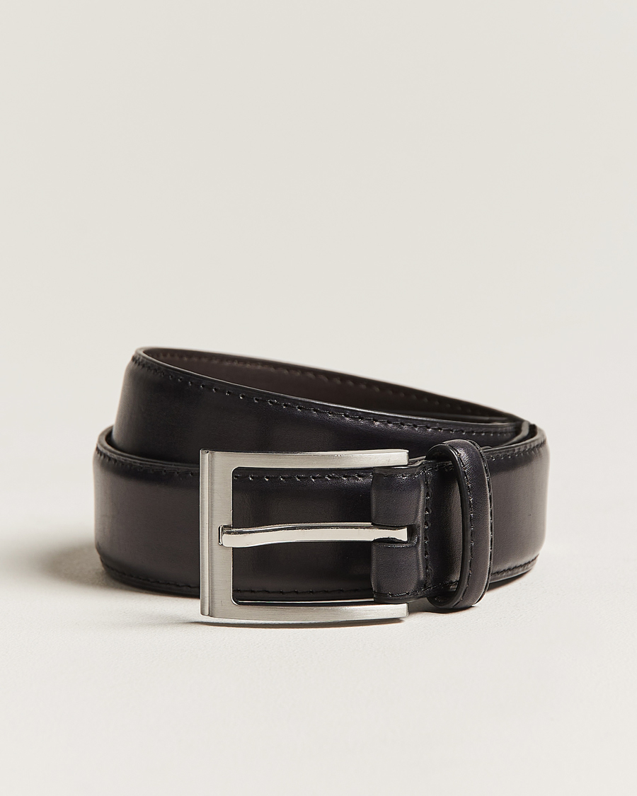 Herren | Gürtel | Loake 1880 | Philip Leather Belt Black