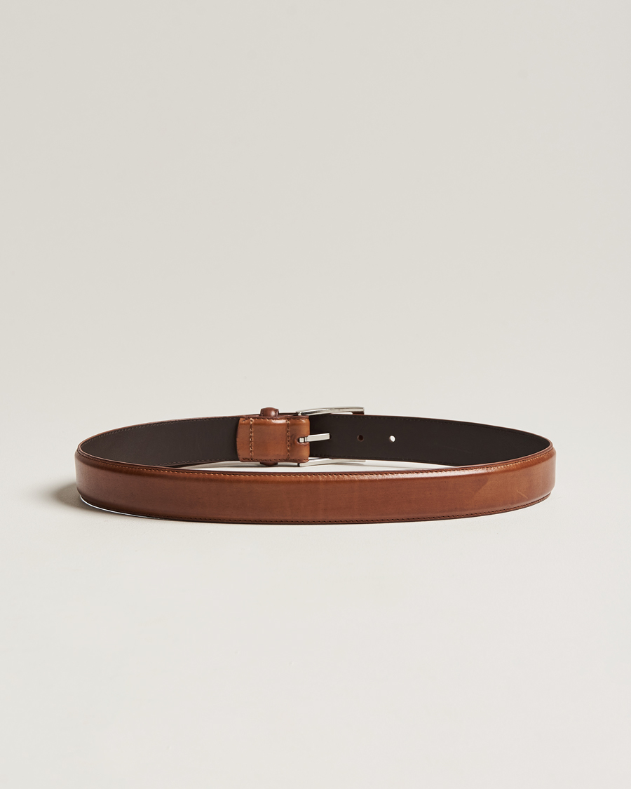 Herren | Accessoires | Loake 1880 | Philip Leather Belt Cedar