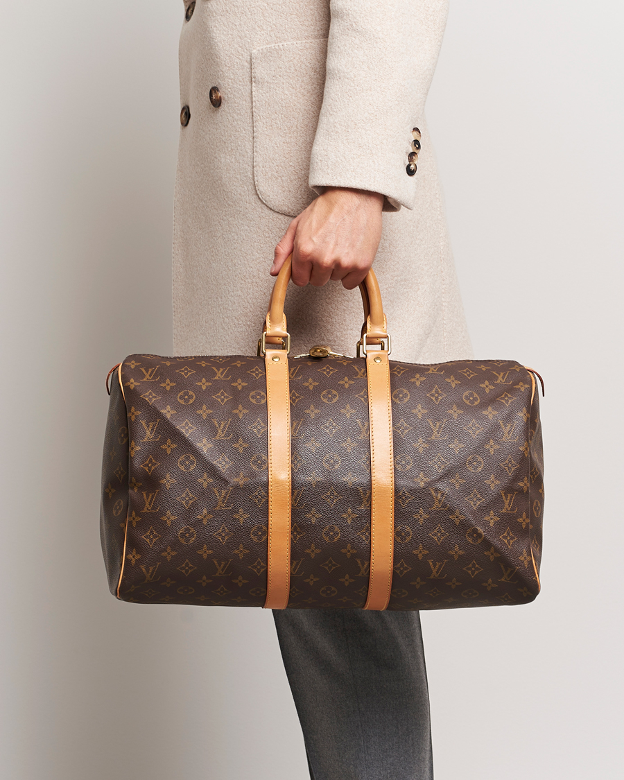 Herren | Bereits verkaufte Taschen | Louis Vuitton Pre-Owned | Keepall 45 Bag Monogram