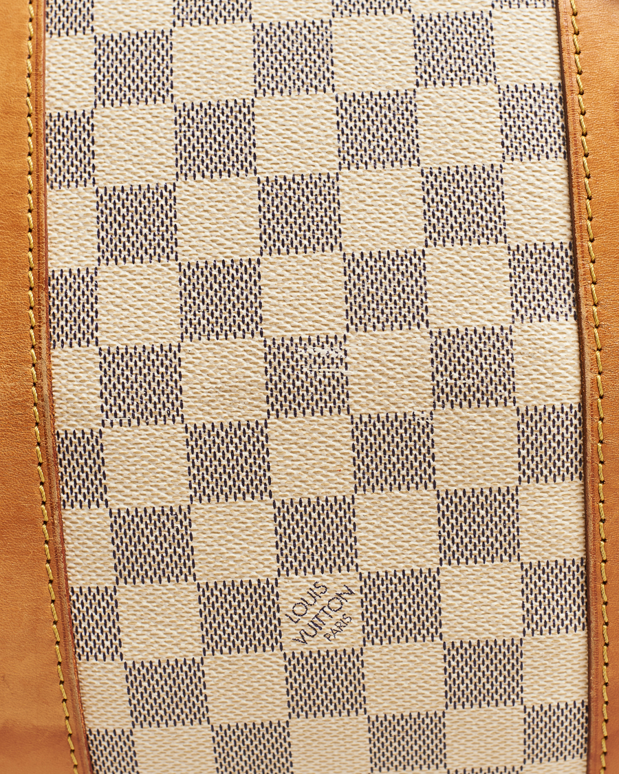 Herren | Pre-Owned & Vintage Bags | Louis Vuitton Pre-Owned | Keepall 50 Bag Damier Azur