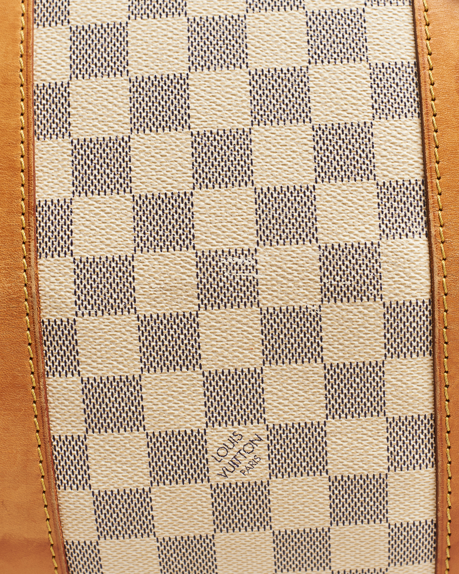 Herren | Louis Vuitton Pre-Owned Keepall 50 Bag Damier Azur | Louis Vuitton Pre-Owned | Keepall 50 Bag Damier Azur