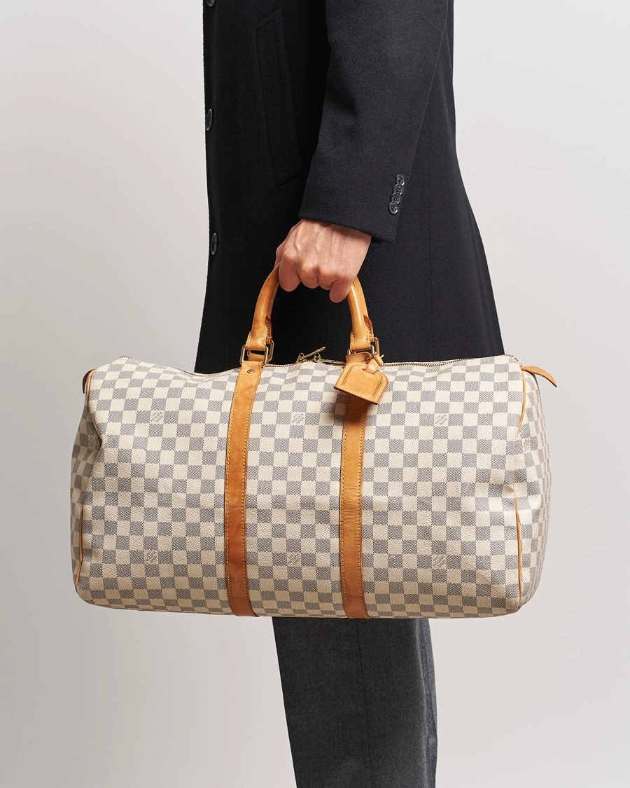 Herren |  | Louis Vuitton Pre-Owned | Keepall 50 Bag Damier Azur