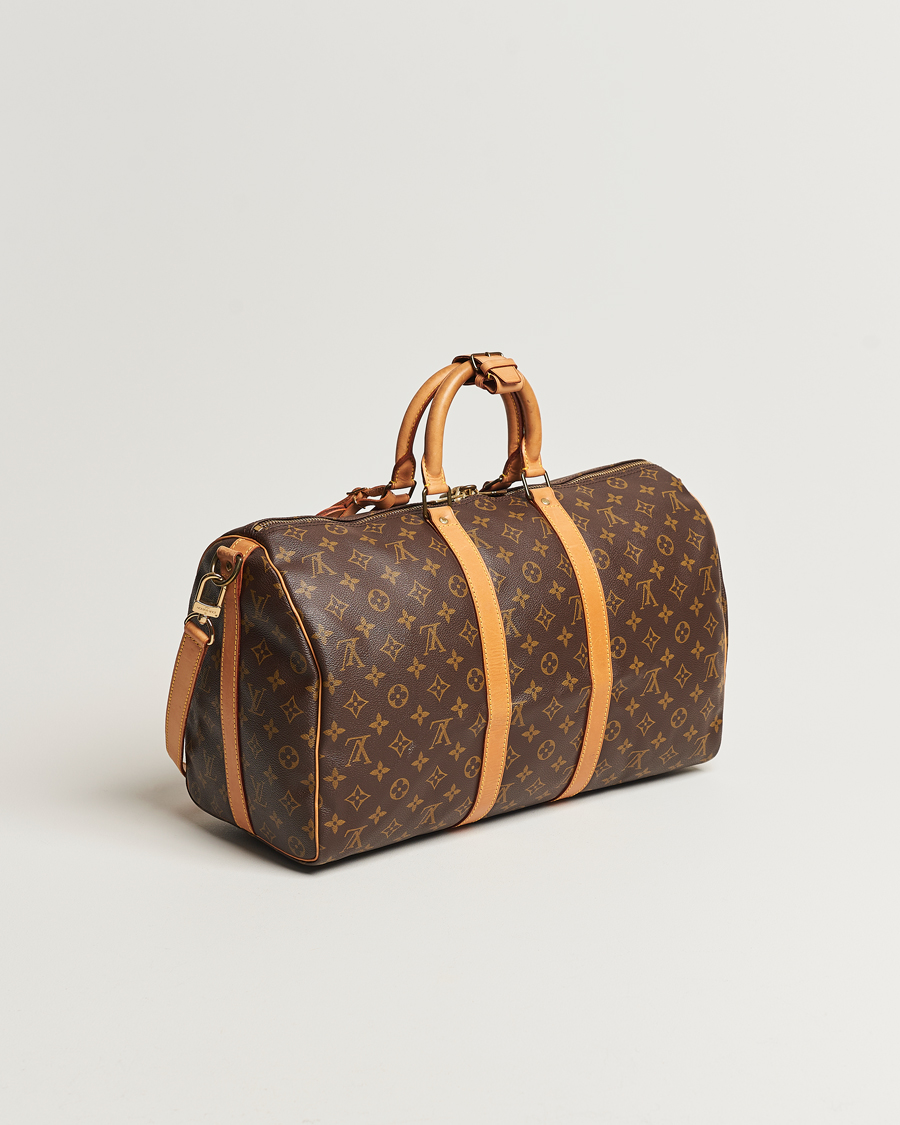 Herren | Pre-Owned & Vintage Bags | Louis Vuitton Pre-Owned | Keepall Bandoulière 45 Monogram