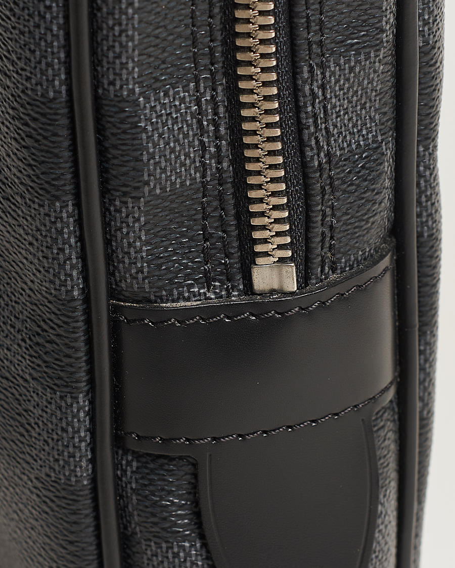 Herren | Louis Vuitton Pre-Owned Porte-Documents Voyager Briefcase Damier Graphite | Louis Vuitton Pre-Owned | Porte-Documents Voyager Briefcase Damier Graphite