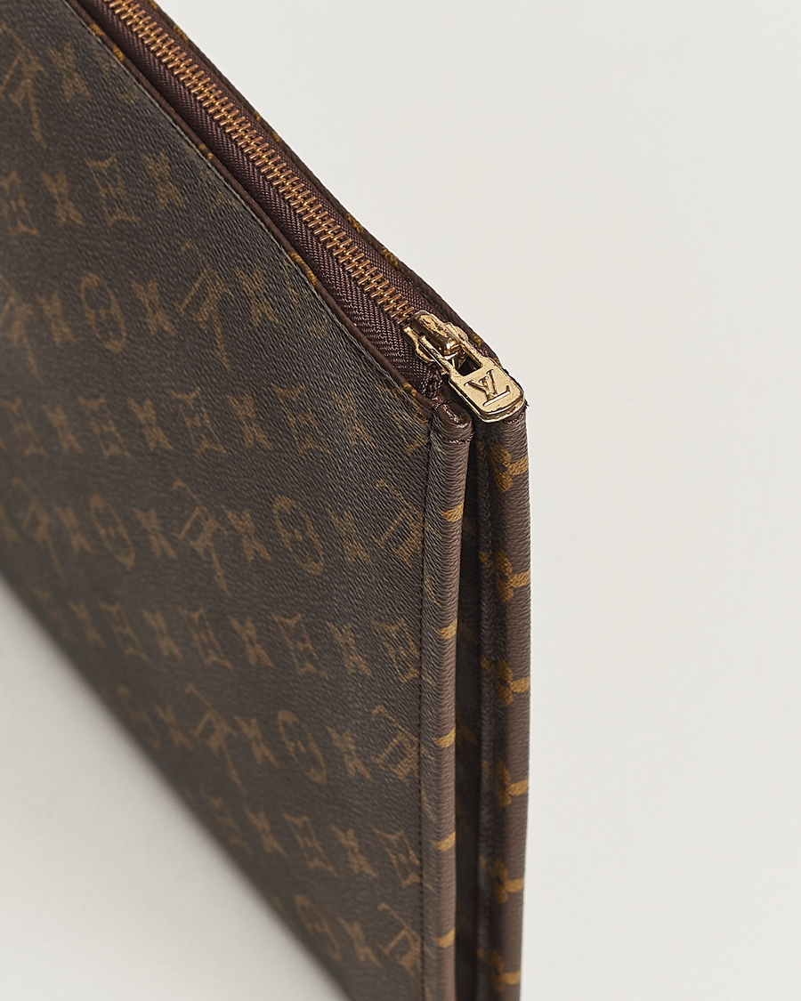 Herren | Louis Vuitton Pre-Owned Posh Documan Document Bag Monogram | Louis Vuitton Pre-Owned | Posh Documan Document Bag Monogram