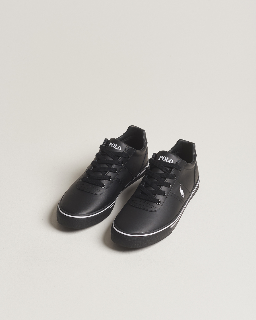 Herren |  | Polo Ralph Lauren | Hanford Leather Sneaker Black