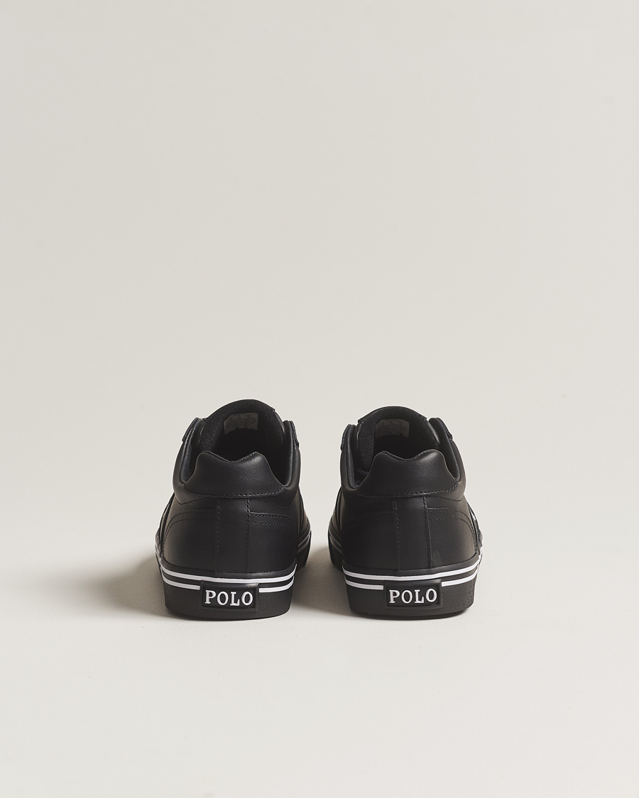 Herren | Polo Ralph Lauren Hanford Leather Sneaker Black | Polo Ralph Lauren | Hanford Leather Sneaker Black