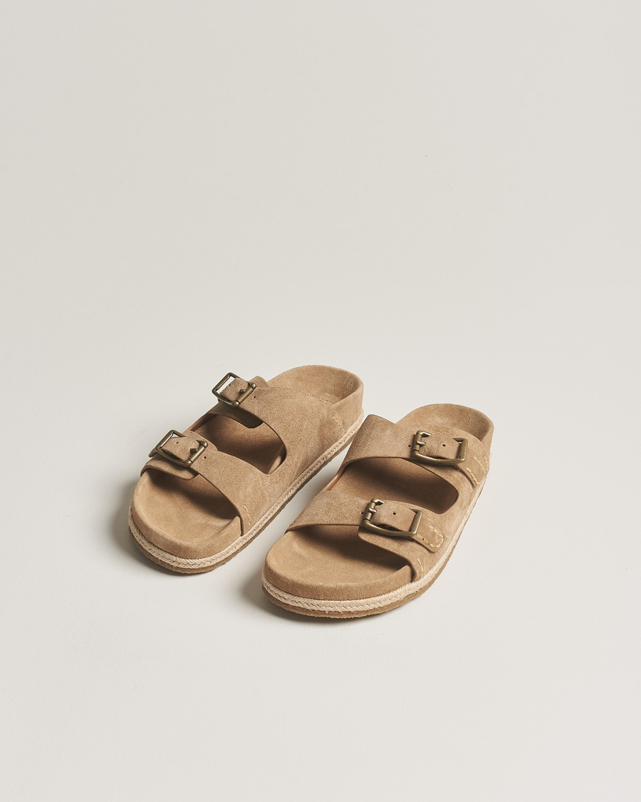 Men |  | Polo Ralph Lauren | Turbach Suede Sandals Beige