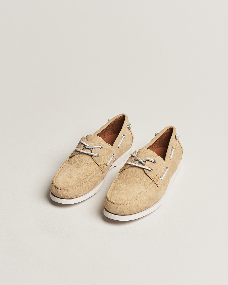 Herren | Schuhe | Polo Ralph Lauren | Merton Suede Boat Shoe Bone
