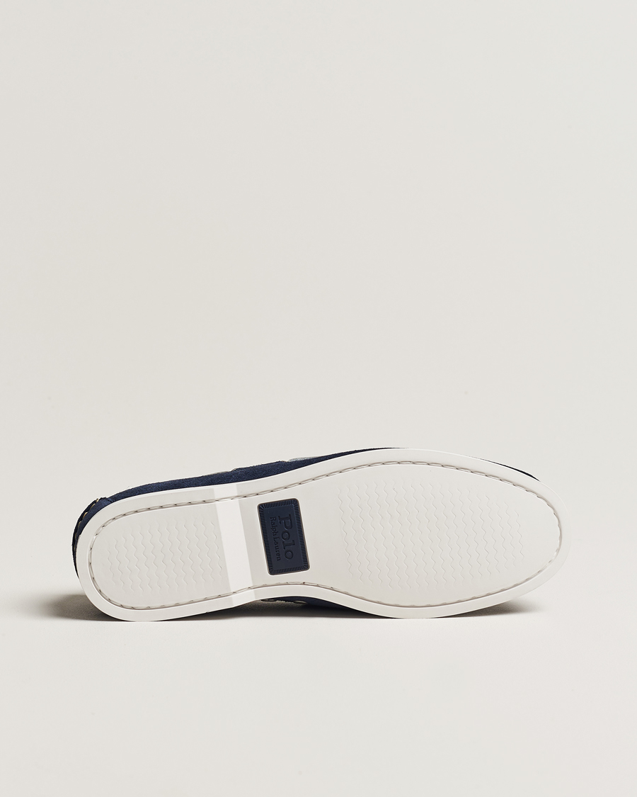 Herren | Polo Ralph Lauren Merton Suede Boat Shoe Hunter Navy | Polo Ralph Lauren | Merton Suede Boat Shoe Hunter Navy
