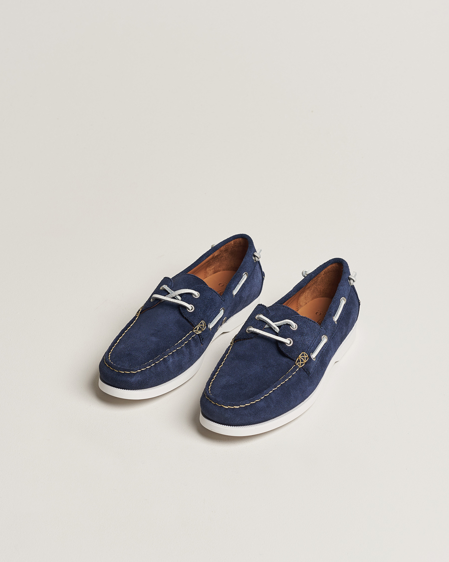 Herren | Segelschuhe | Polo Ralph Lauren | Merton Suede Boat Shoe Hunter Navy