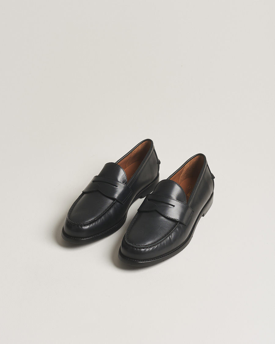 Herren | Polo Ralph Lauren | Polo Ralph Lauren | Leather Penny Loafer  Black