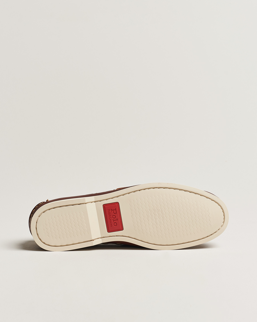 Herren | Segelschuhe | Polo Ralph Lauren | Merton Leather Boat Shoe Tan