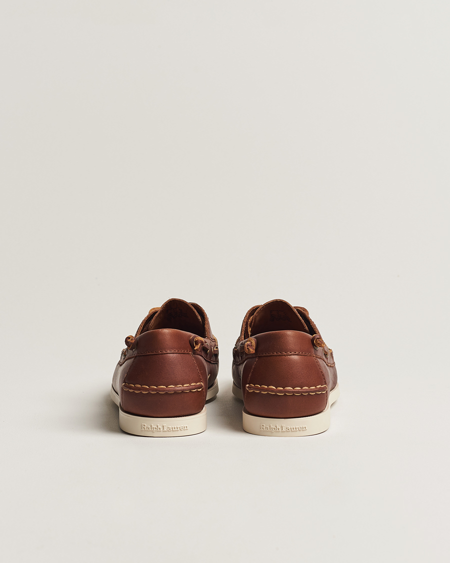 Herren | Segelschuhe | Polo Ralph Lauren | Merton Leather Boat Shoe Tan