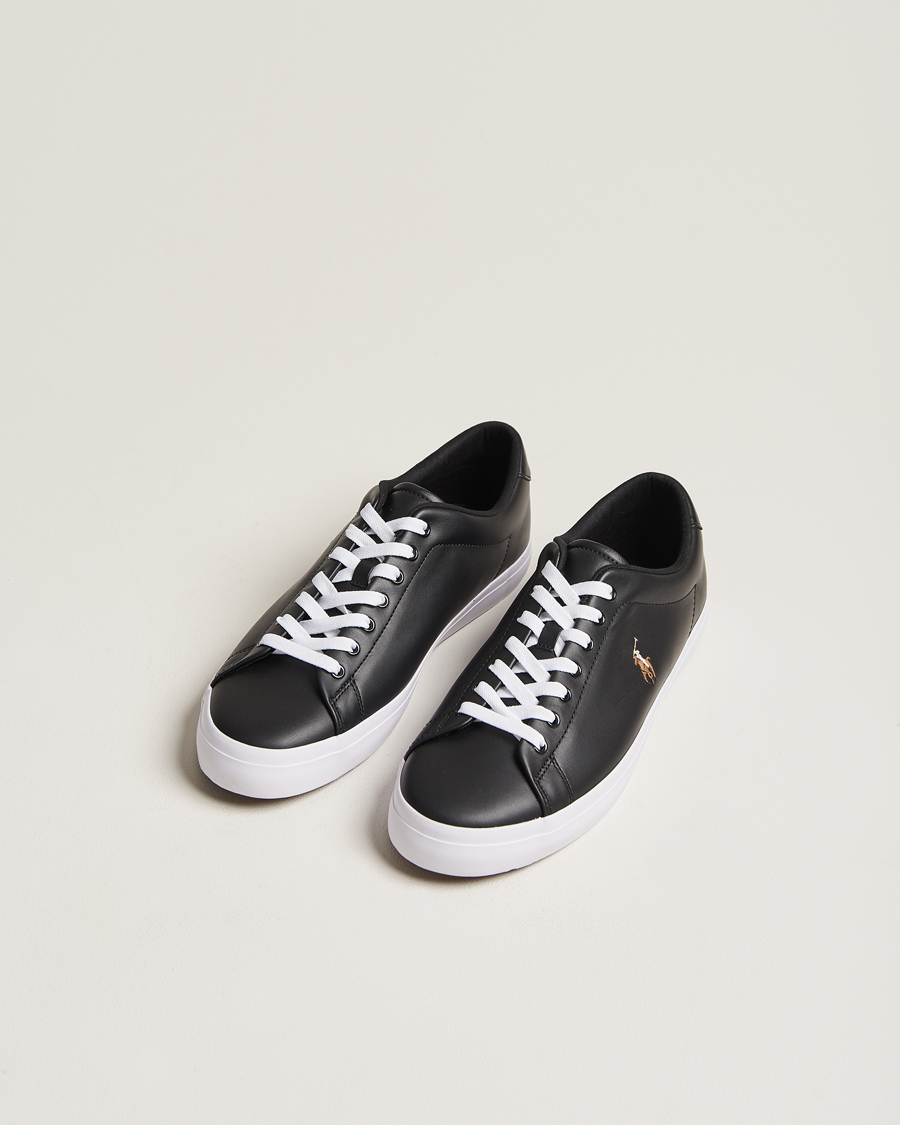 Herren | Sneaker | Polo Ralph Lauren | Longwood Leather Sneaker Black/Multi