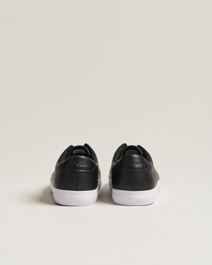 Herren | Sneaker | Polo Ralph Lauren | Longwood Leather Sneaker Black/Multi