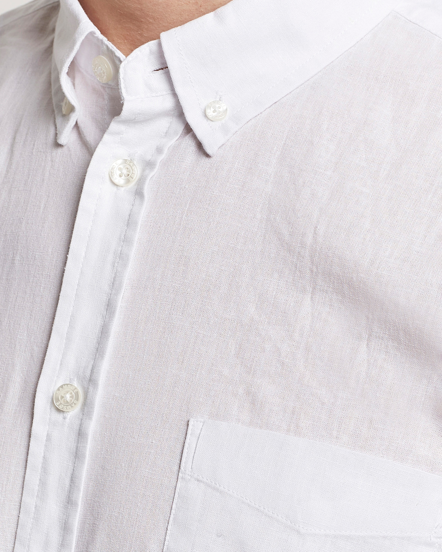 Herren | Hemden | Samsøe Samsøe | Liam Linen/Cotton Shirt White