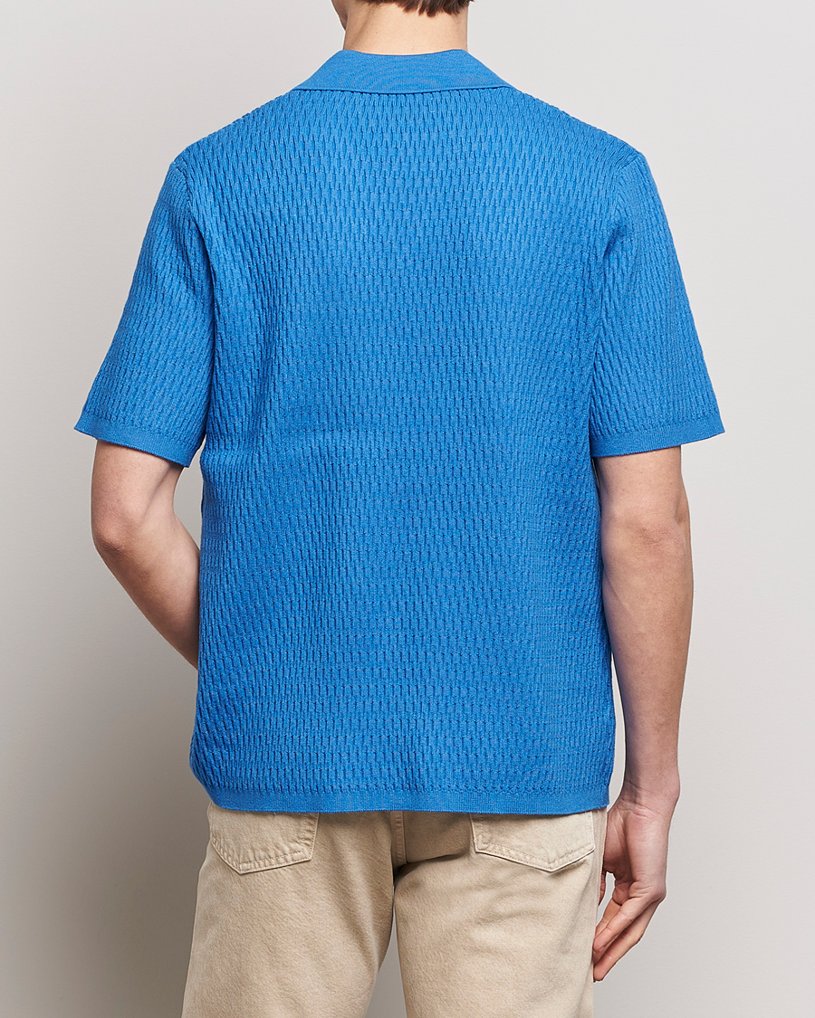 Herren | Hemden | Samsøe Samsøe | Sagabin Resort Collar Short Sleeve Shirt Super Sonic