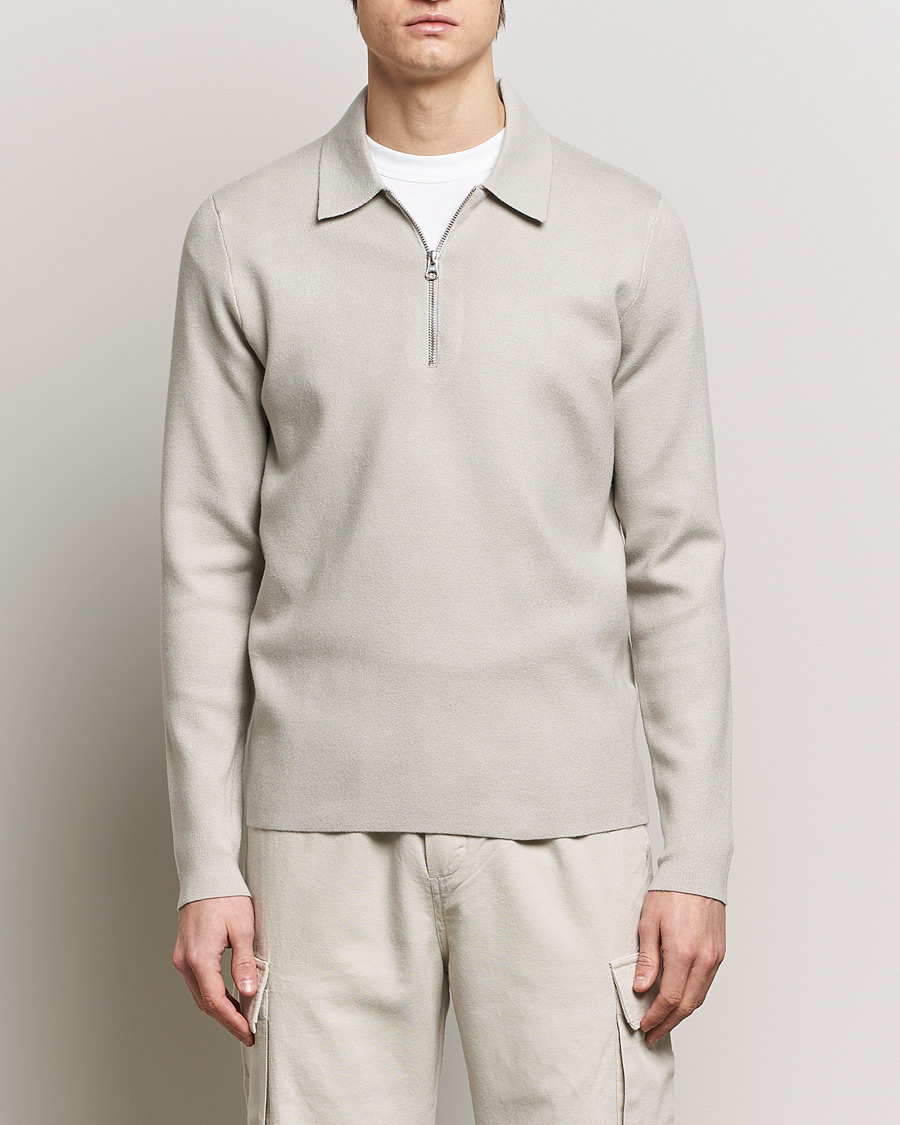 Herren |  | Samsøe Samsøe | Guna Half Zip Moonstruck