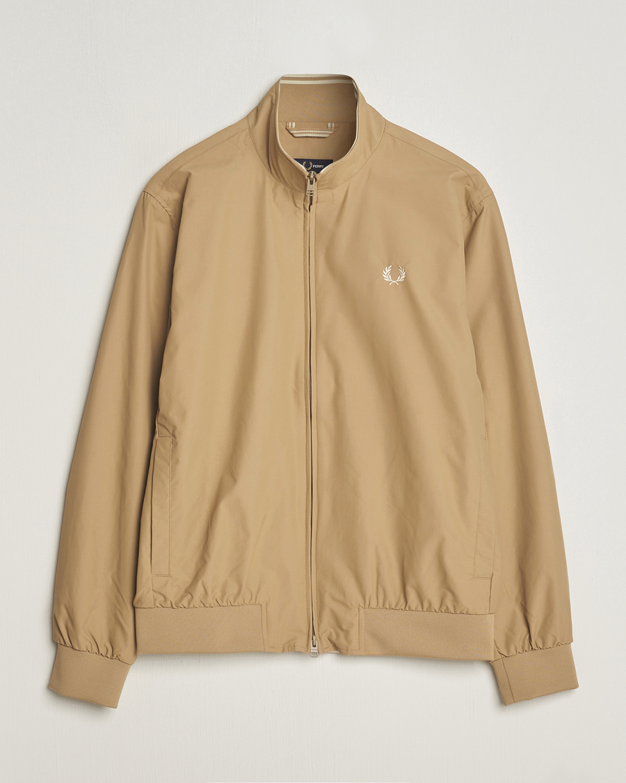 Herren | Jacken | Fred Perry | Brentham Jacket Warm Stone