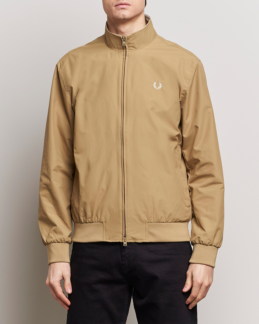 Herren |  | Fred Perry | Brentham Jacket Warm Stone