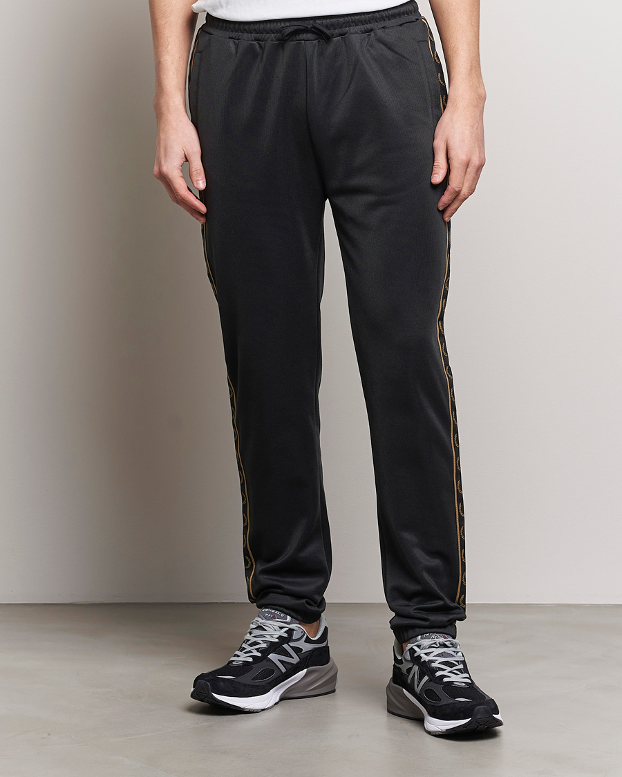 Herren | Joggpants | Fred Perry | Taped Track Pants Black