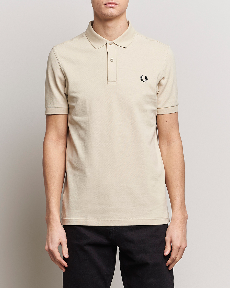 Herren | Poloshirt | Fred Perry | Plain Polo Shirt Oatmeal