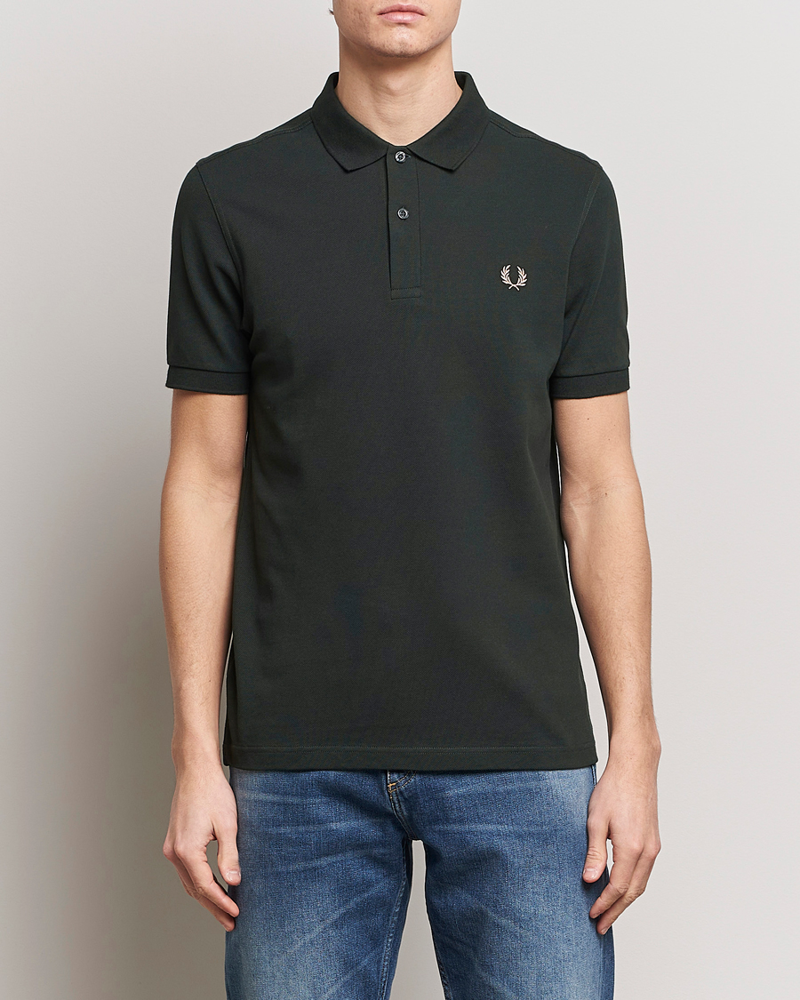 Herren | Kleidung | Fred Perry | Plain Polo Shirt Night Green