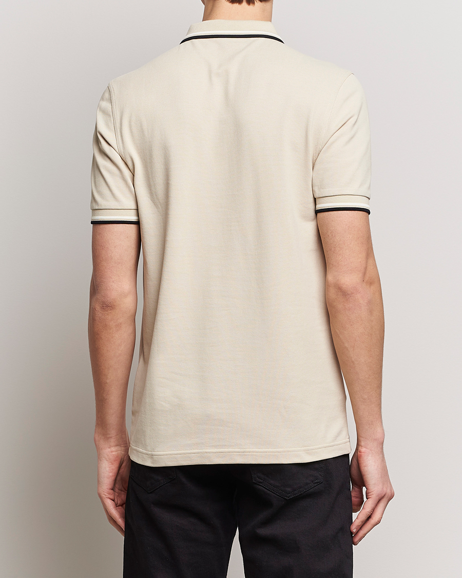 Herren | Poloshirts | Fred Perry | Twin Tipped Polo Shirt Oatmeal