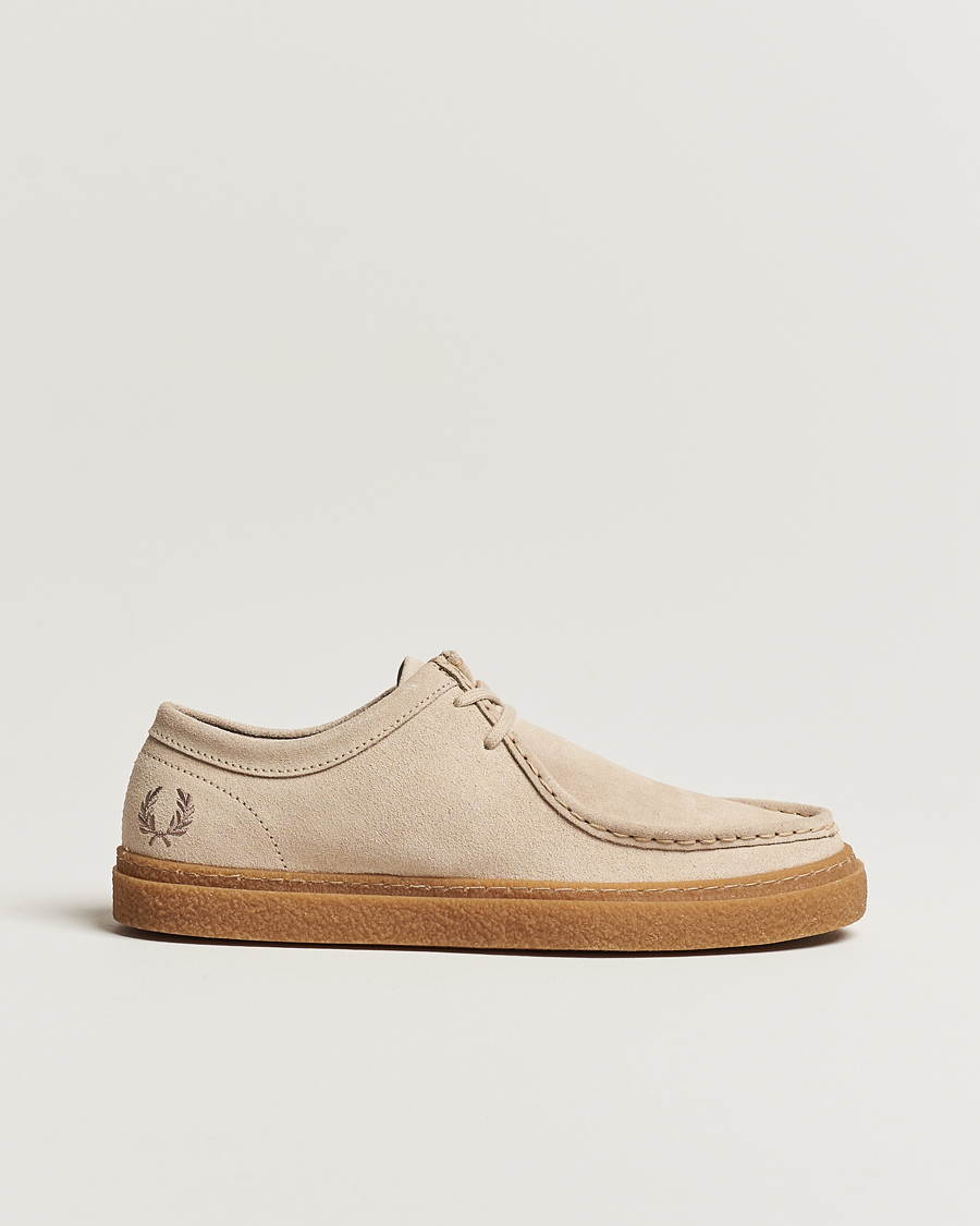 Herren | Fred Perry Dawson Suede Shoe Oatmeal | Fred Perry | Dawson Suede Shoe Oatmeal