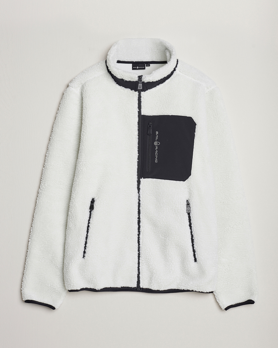Herren | Pullover | Sail Racing | Bowman Pile Full Zip Storm White