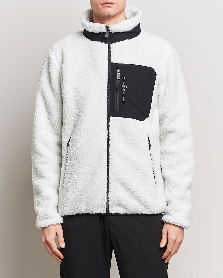 Herren | Pullover | Sail Racing | Bowman Pile Full Zip Storm White