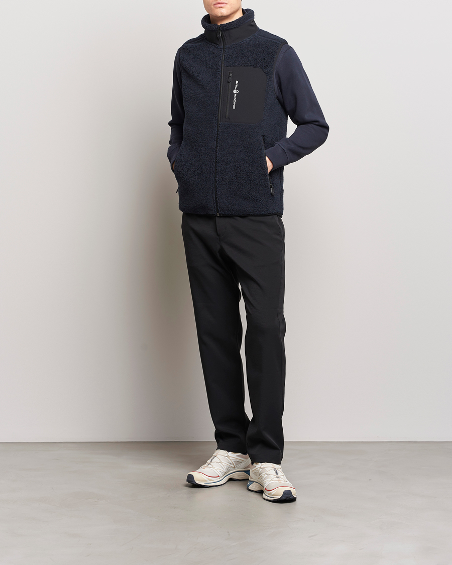 Herren | Sail Racing Bowman Pile Zip Vest Dark Navy | Sail Racing | Bowman Pile Zip Vest Dark Navy