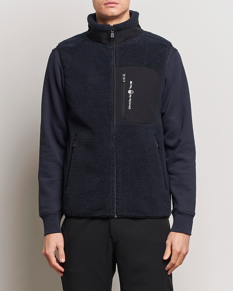Herren |  | Sail Racing | Bowman Pile Zip Vest Dark Navy