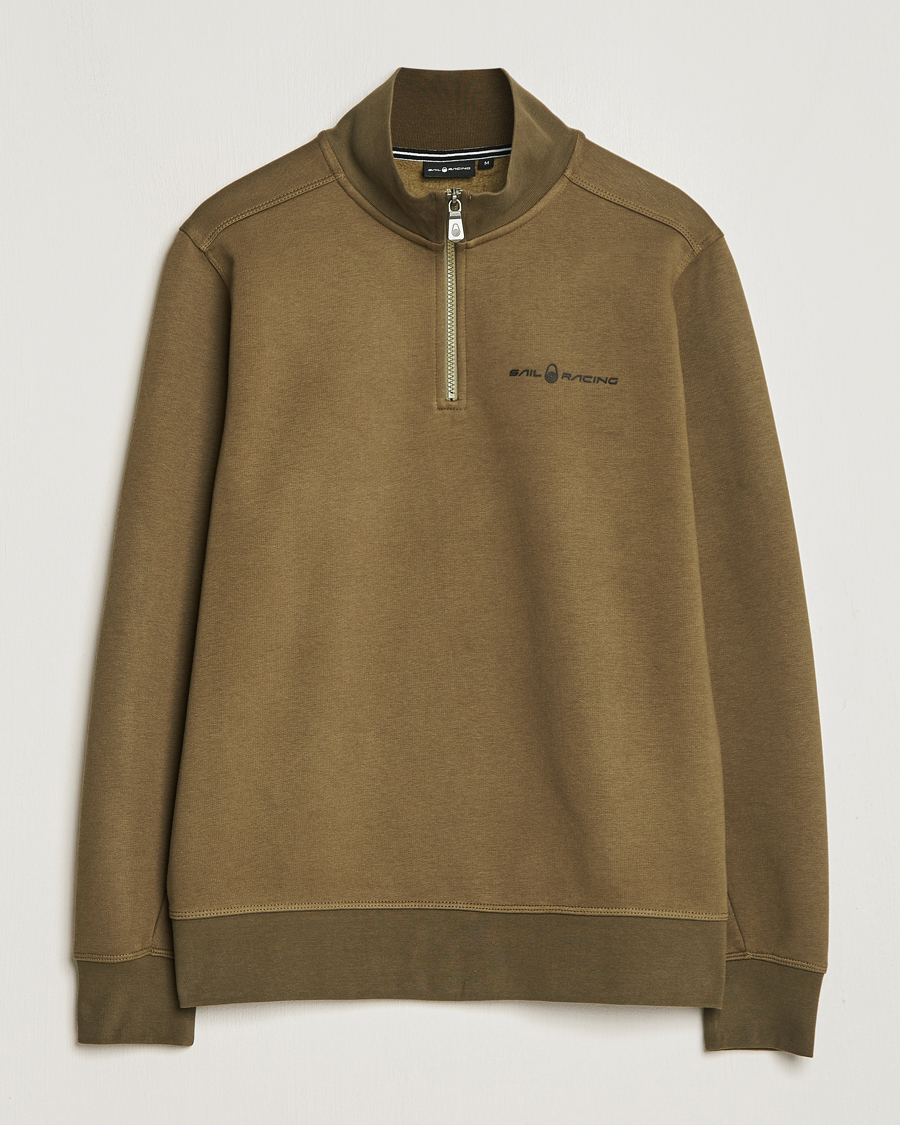 Herren | Pullover | Sail Racing | Bowman Half Zip Dusty Green
