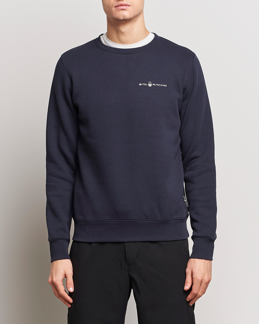 Herr | Sail Racing | Sail Racing | Bowman Crew Neck Sweatshirt Dark Navy