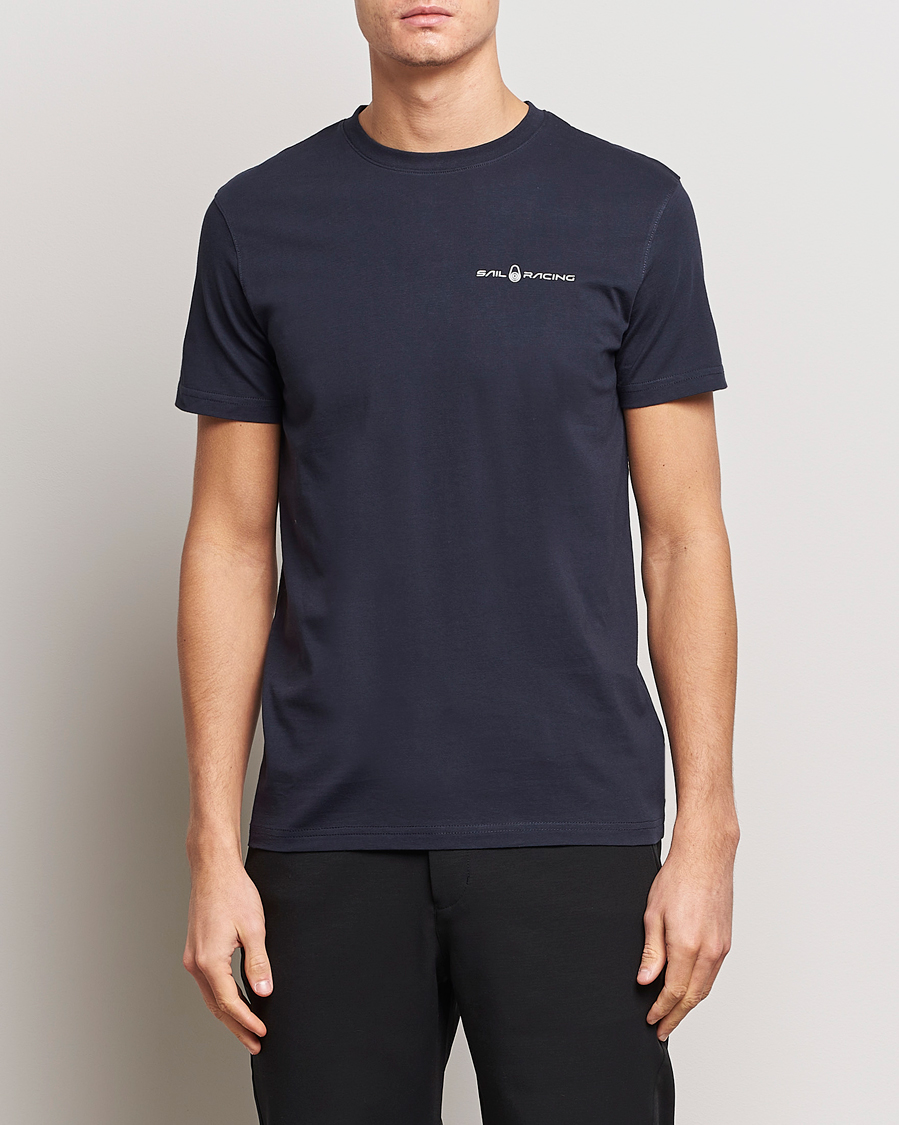 Men |  | Sail Racing | Bowman Crew Neck T-Shirt Dark Navy