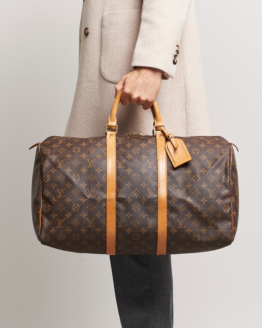 Herren | Louis Vuitton Pre-Owned | Louis Vuitton Pre-Owned | Keepall 50 Bag Monogram