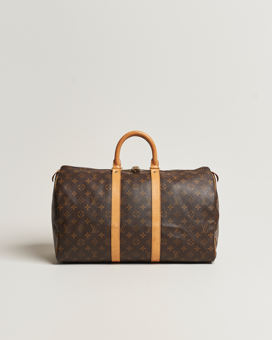Herren | Louis Vuitton Pre-Owned Keepall 45 Bag Monogram | Louis Vuitton Pre-Owned | Keepall 45 Bag Monogram