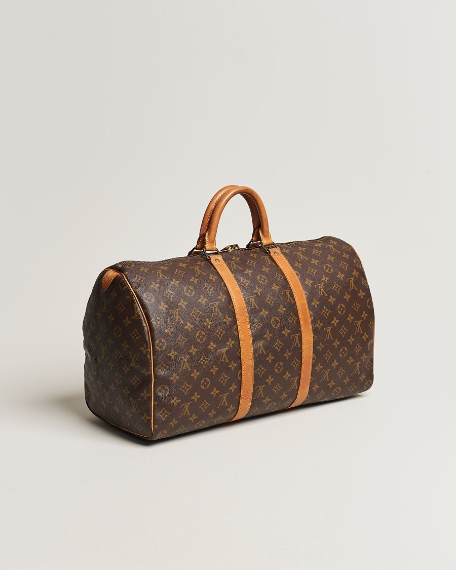 Louis Vuitton Keepall 50cm Monogram mit Schulterriemen