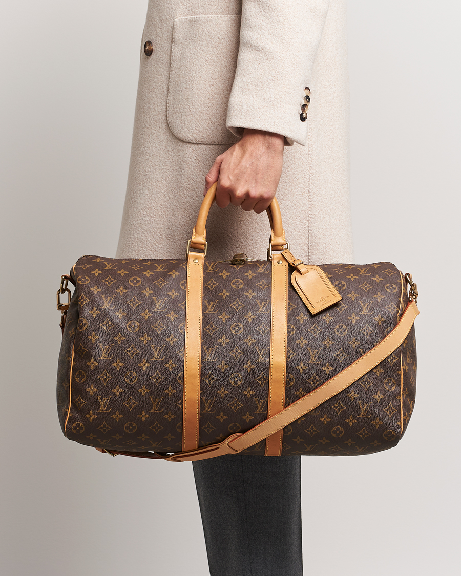 Louis Vuitton Pre Owned Keepall Bandouliere 50 Monogram