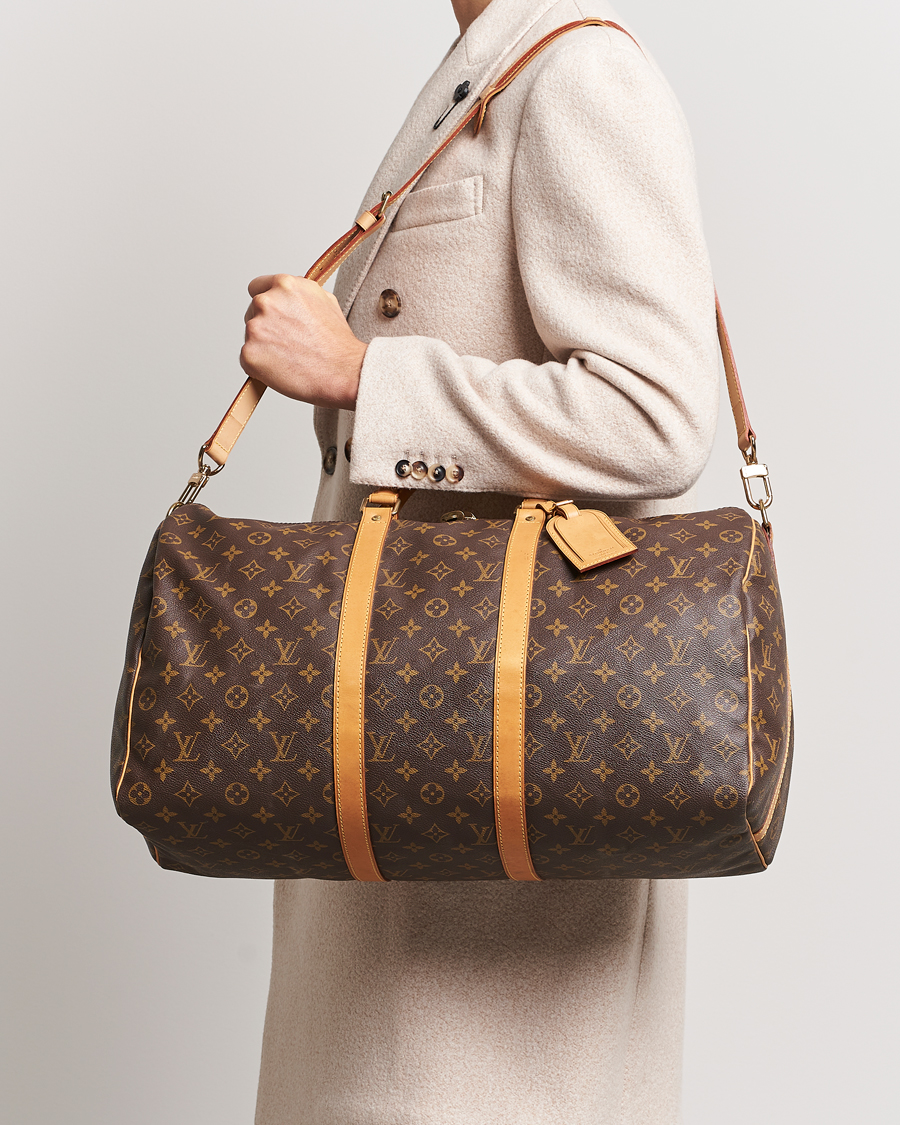 Herren | Louis Vuitton Pre-Owned Keepall Bandoulière 50 Monogram | Louis Vuitton Pre-Owned | Keepall Bandoulière 50 Monogram