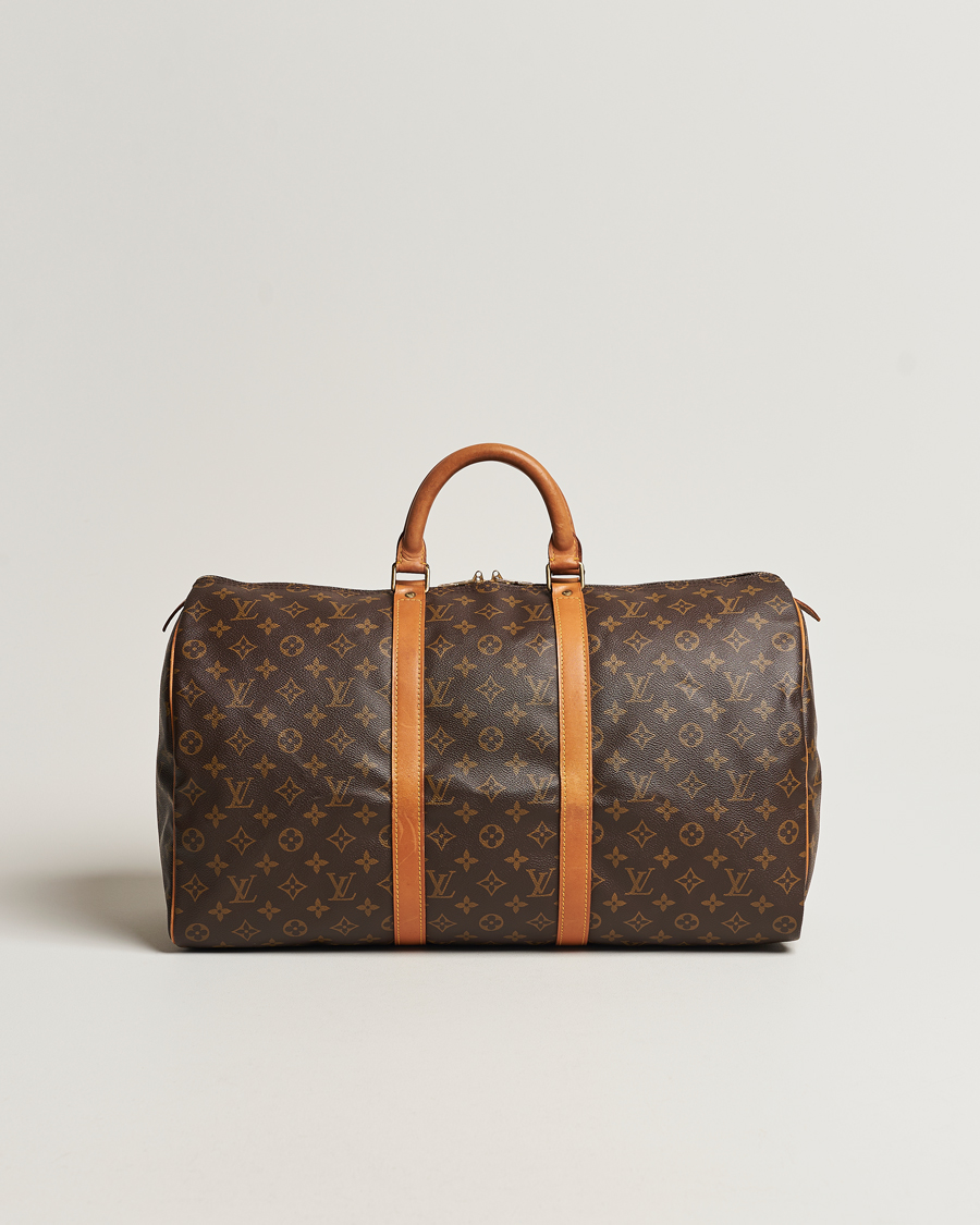 Herren | Pre-Owned & Vintage Bags | Louis Vuitton Pre-Owned | Keepall 50 Bag Monogram