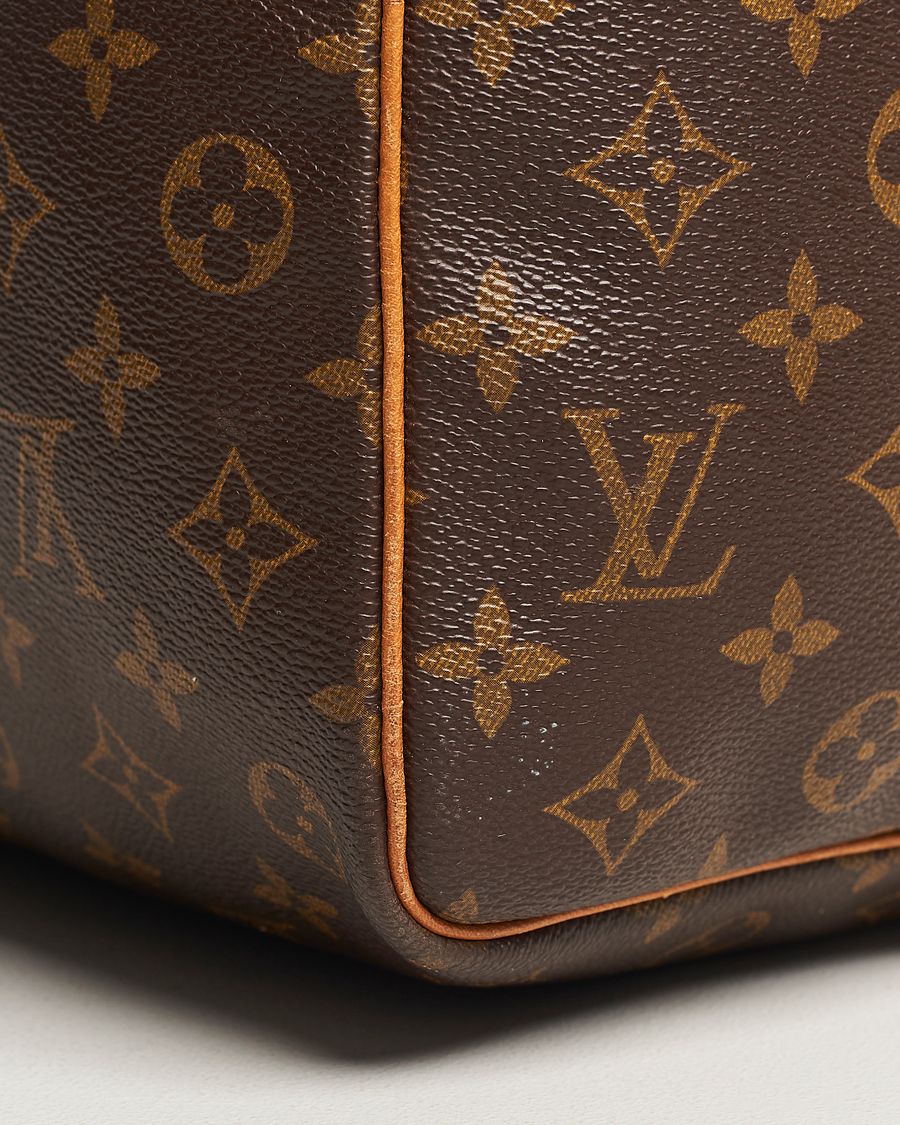 Louis Vuitton Monogram Keepall Bandouliere 50 Boston Travel Hand Bag P2930